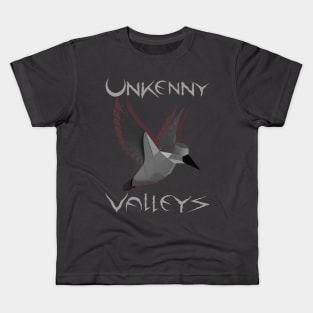 Unkenny Valleys - Origami Bird Kids T-Shirt